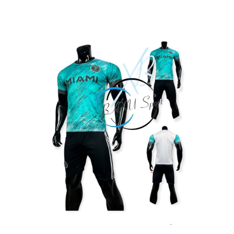Hot - Bộ quần áo bóng đá clb Inter Miami 2022 vãi thun lạnh đẹp chấ