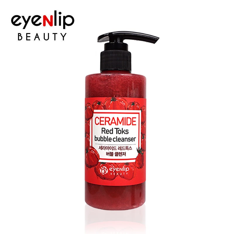 (Hàng Mới Về) Sữa Rửa Mặt Ceramide Đỏ Toks 200ml