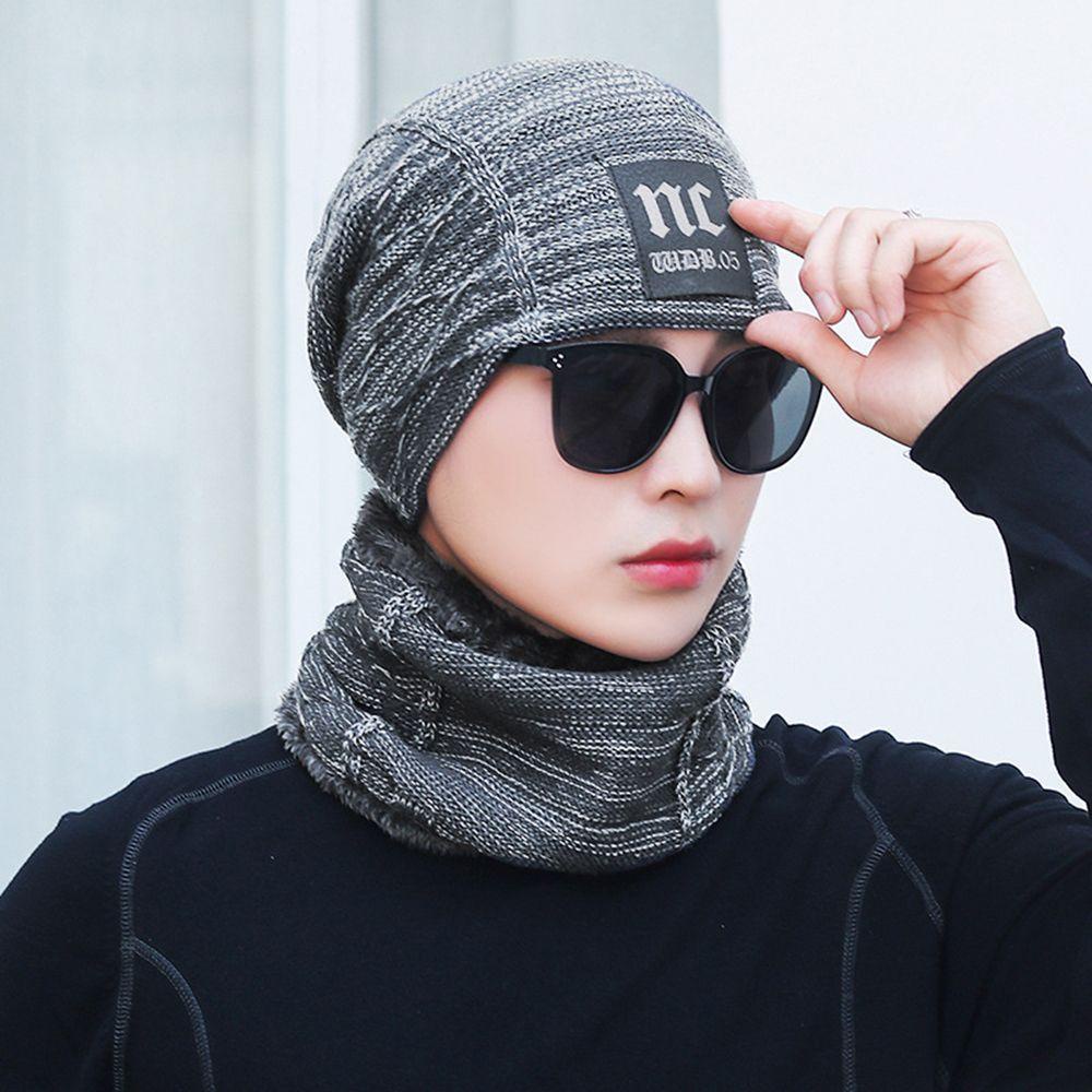 EBINLANDS Mũ beanie Trùm Đầu Giữ Ấm Cho Nam Và Nữ