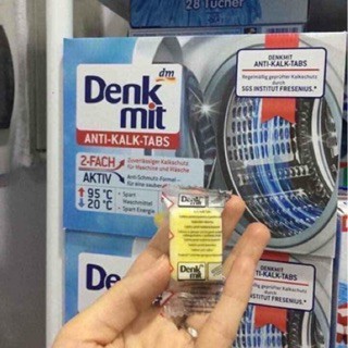 Viên tẩy lồng giặt Denkmit