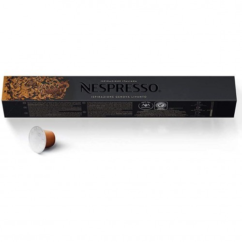 CÀ PHÊ VIÊN NÉN NESPRESSO LIVANTO CAPSULES SWITZERLAND – 10 VIÊN - MỨC ĐỘ ĐẬM : SỐ 6