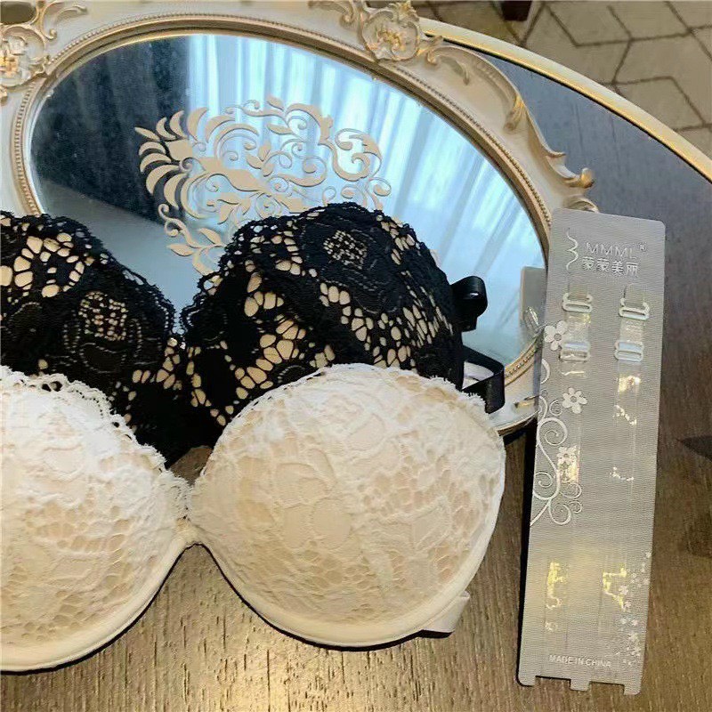 Áo Lót Nữ Đẹp ❤️FREESHIP❤️ Áo Ngực Nữ đệm tim phối họa tiết ren hoa có gọng quyến rũ điệu đà mẫu BRA11