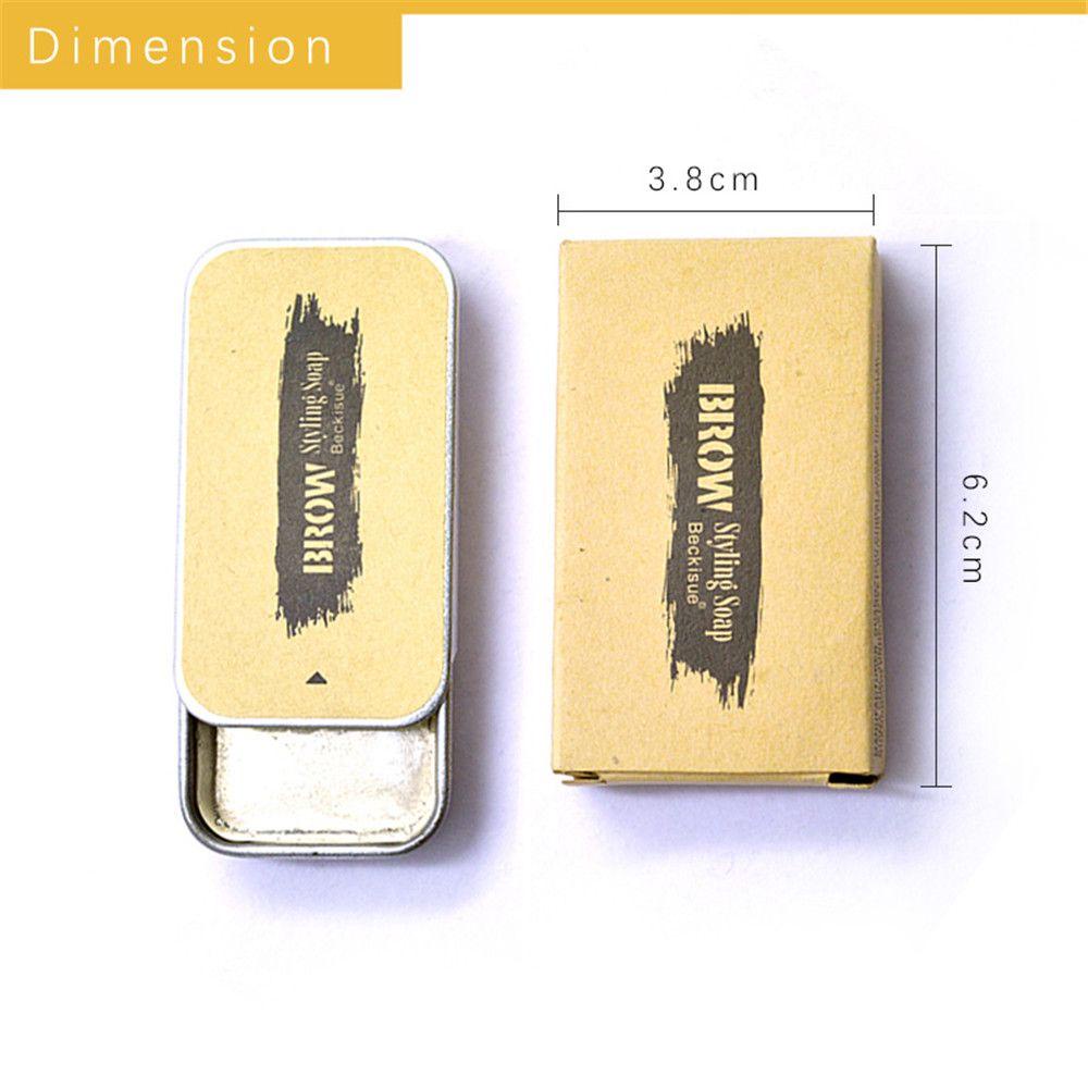 BSUNS Xà Phòng Định Hình Lông Mày Chống Thấm Nước Lâu Trôi Kèm Cọ Tiện Dụng