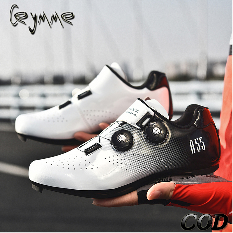 【Kho Sẵn Sàng】giày đạp xe Giày Xe đạp Thể Thao Chất Lượng Cao Chống trượt Cycling Shoes Size 37-46