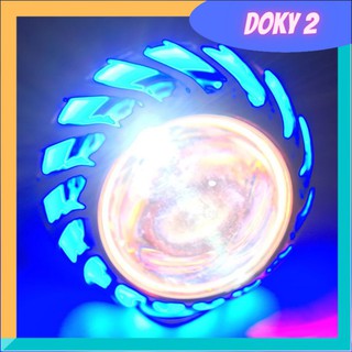 ĐÈN PHA BI CẦU 🏍 ĐÈN LỐC XOÁY SIÊU SÁNG, MÀU SẮC BẮT MẮT, KIỂU DÁNG ĐẸP, ÁNH SÁNG 7 MÀU - DPLBC