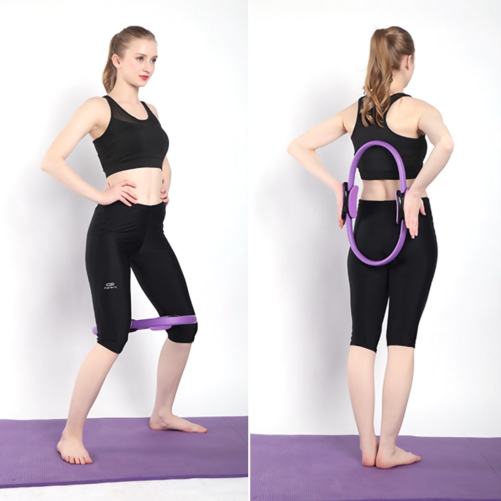 Vòng Tập Yoga Pilates Ring Magic Circle Kháng Lực Tập Tay Vai Chân Đùi
