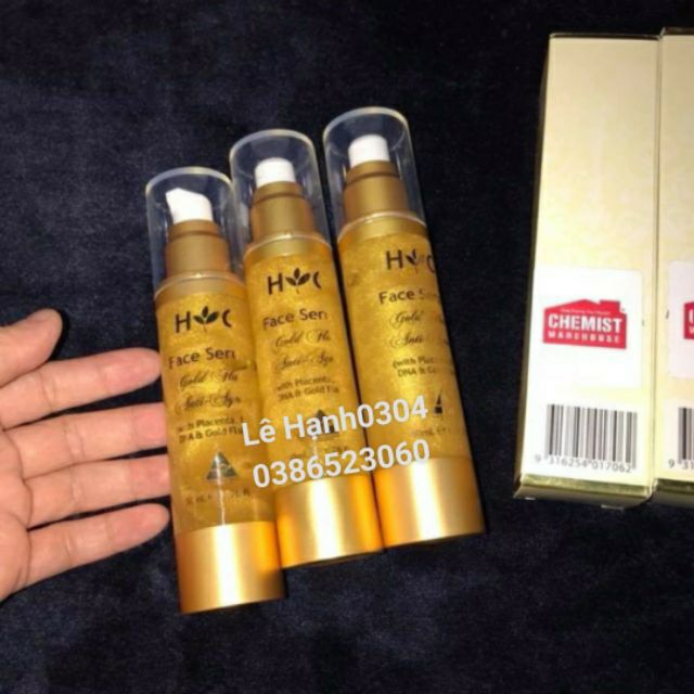 Serumbvayr vàng nhau thai cừu healthy care chống lão hoá, dưỡng ẩm cho da