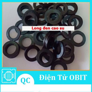 Long đen cao su - long đen lót trục bạc quạt