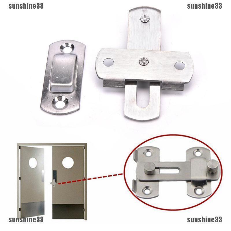 Chốt Cửa Trượt An Toàn Bằng Thép Không Gỉ Hàng Mới Dành Cho Gia Đình