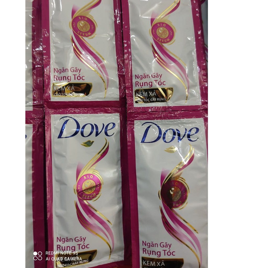 Dầu Gội Dove Phục Hồi Hư Tổn Dây 10 Gói