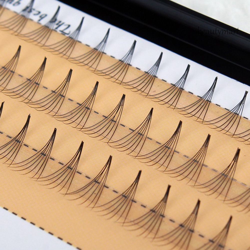 [Hàng mới về] Bộ 57 Lông Mi Giả Màu Đen 8 10 12mm Hỗ Trợ Nối Dài Mi Tiện Dụng