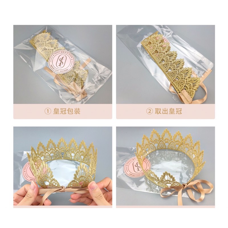 VƯƠNG MIỆN REN công chúa phong cách Châu âu cao cấp cho bé (loại buộc dây) mẫu 3