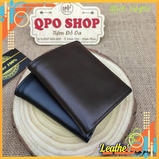 Ví da nam cao cấp dáng đứng full da bò loại tốt- bảo hành 12 tháng