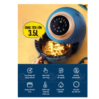 Nồi chiên không dầu Việt Star Quốc Tế, Dung tích 5.2L, Công suất 1400W Bảo hành 12 tháng