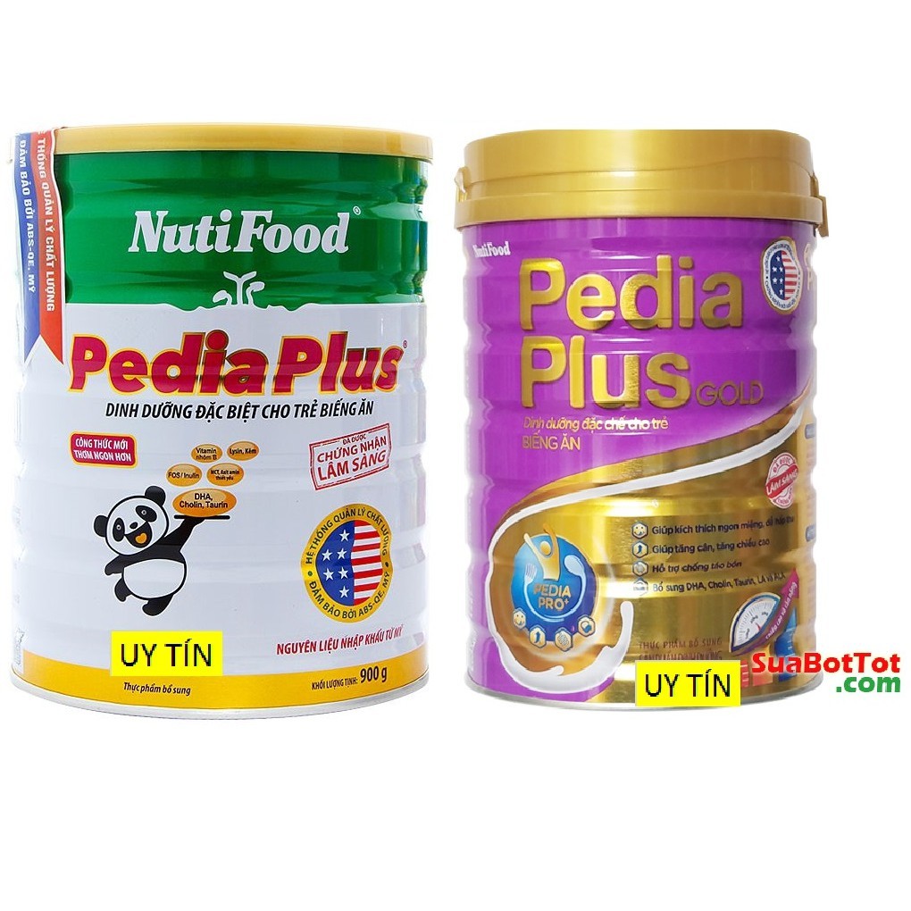 Sữa Pedia Plus Gold Nutifood 900g