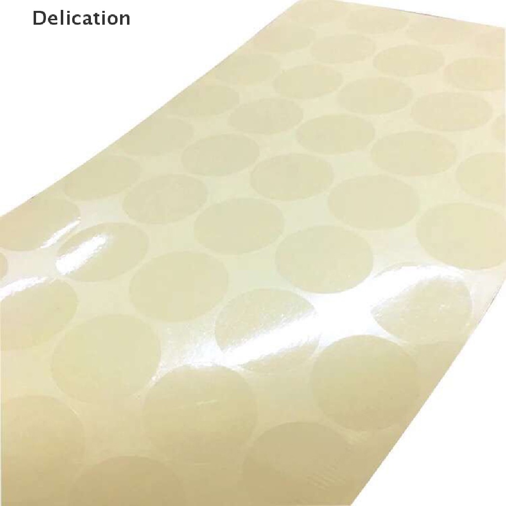 Set 1000 Nhãn Dán Tròn 15MM Bằng PVC Trong Suốt