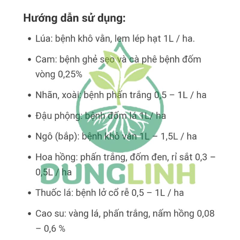 Thuốc trừ bệnh ANVIL 5SC chai 250ml Syngenta
