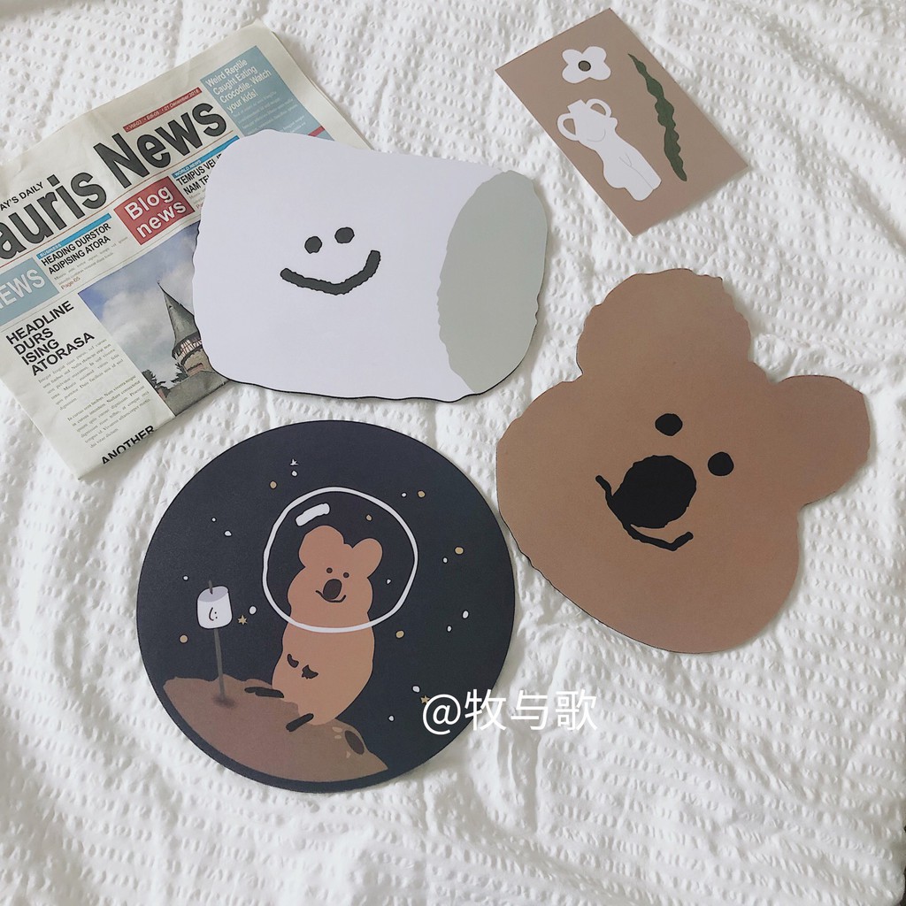 Tấm lót chuột chống trượt họa tiết gấu Koala dễ thương | Tattyhouse |