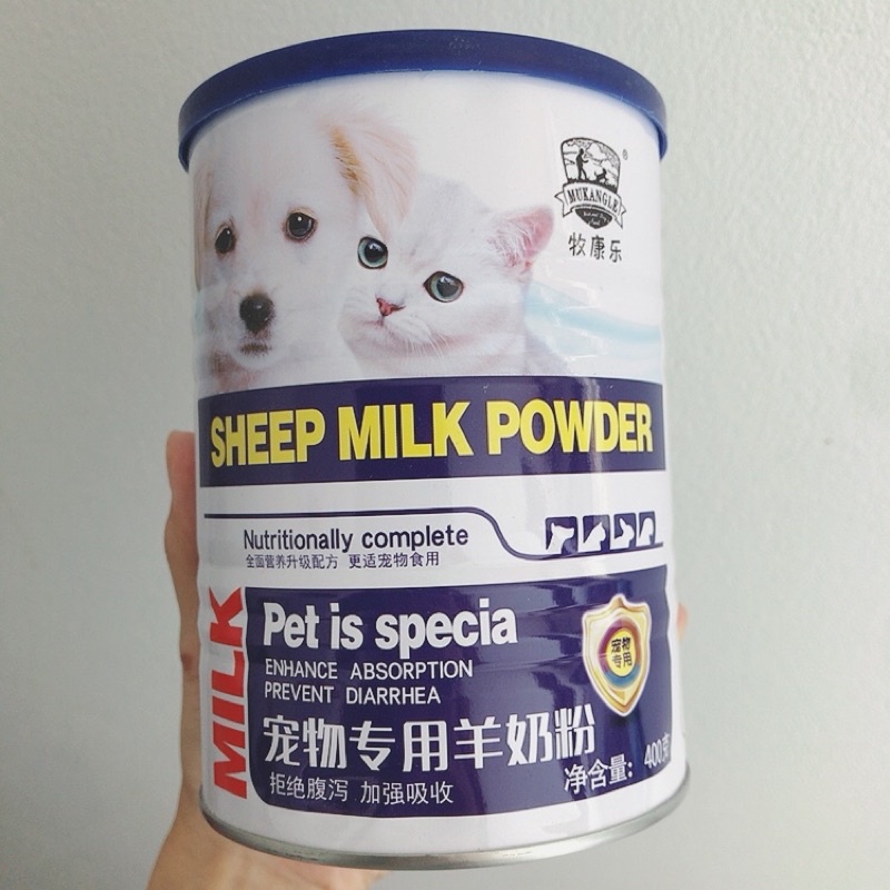 Sữa dê MUKANGLE SHEEP MILK POWDER cho chó mèo 400g