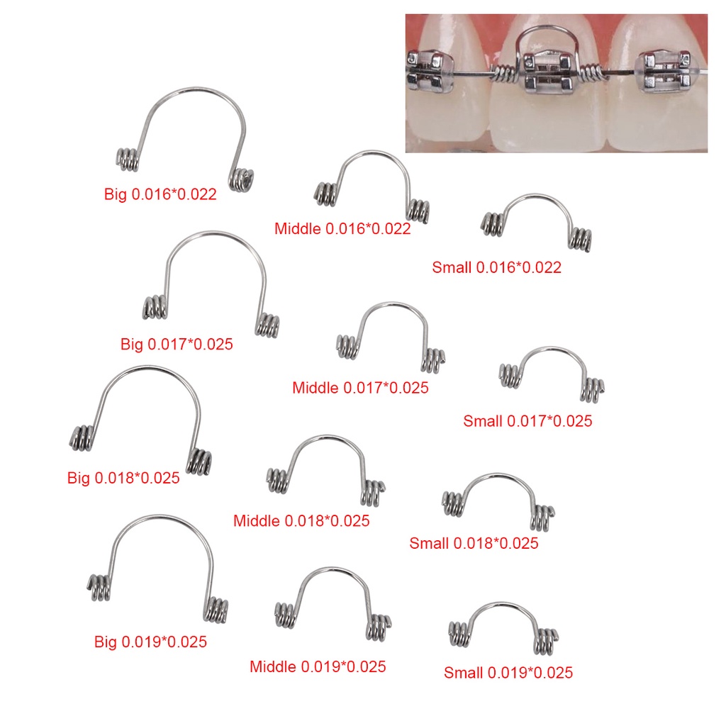 Set 10 Lò Xo Mô Men Niềng Răng Chuyên Dụng
