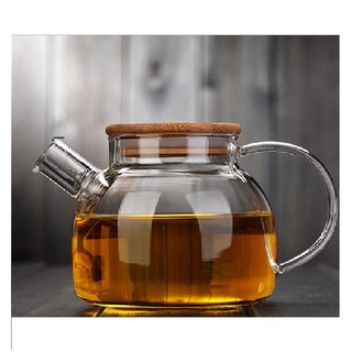 [SIÊU GIẢM GIÁ] Ấm Trà Thủy Tinh Deli Att24 - 1000ml