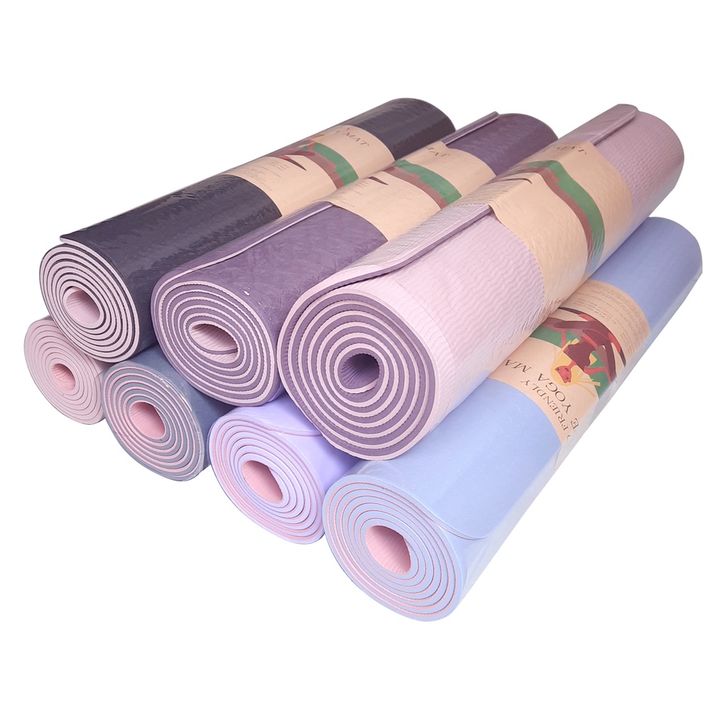 THẢM TẬP YOGA 2 LỚP 6MM CAO CẤP