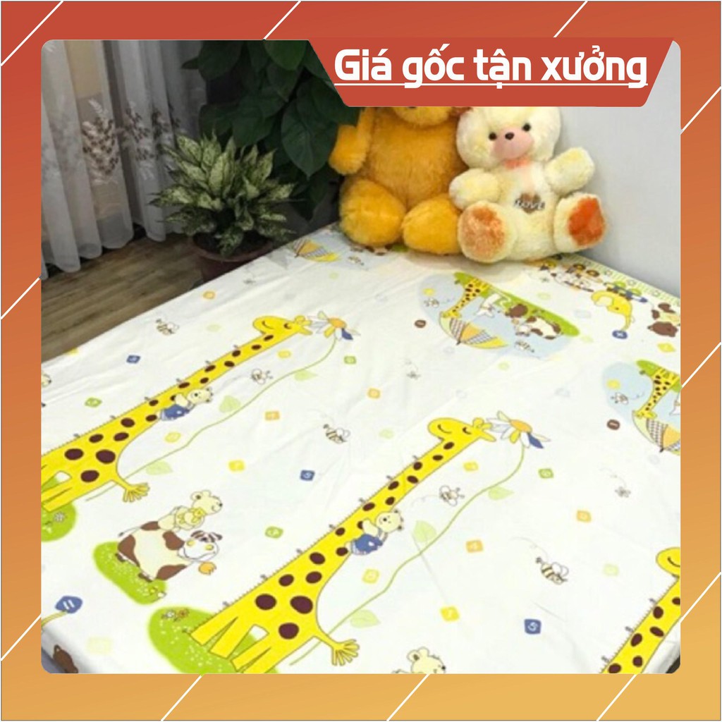 [Giá gốc tại xưởng] Ga Chống Thấm Cotton trải giường 2 trong 1 nằm trực tiếp cho Đệm m6, m8 (ảnh thật)