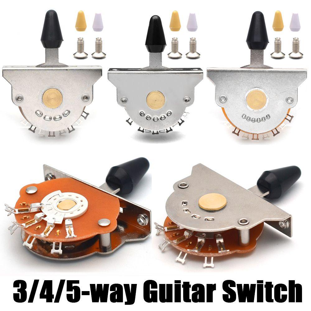 CHOOKEY Chiết Áp Công Tắc 3 Chiều 4 Chiều 5 Chiều Bằng Nhựa Cho Đàn Guitar