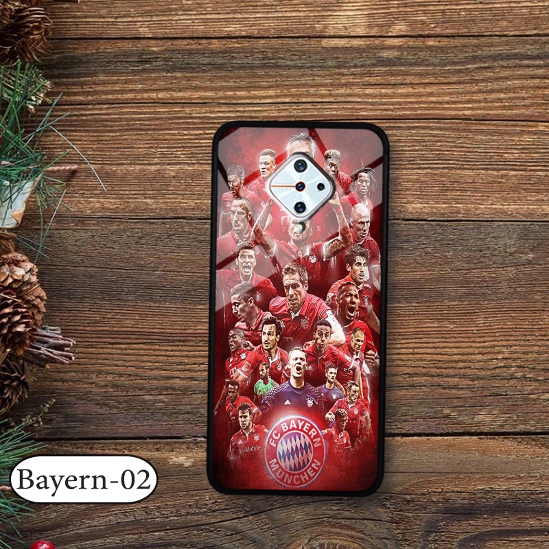 Ốp đội bóng Vivo S1 Pro - Lưng kính cường lực