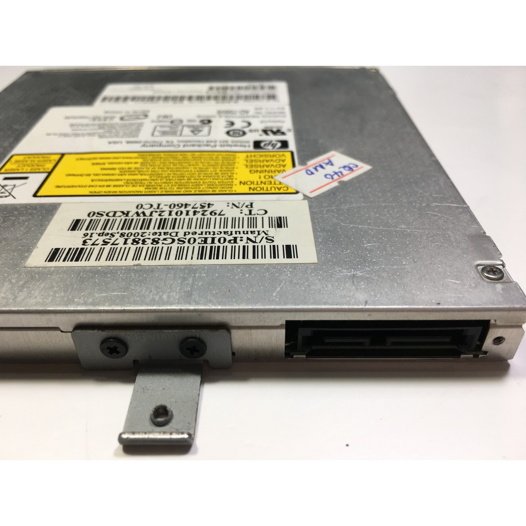 Ổ đĩa quang Laptop tháo máy Hewlett Packard CD/DVD RW AD-7560S chuẩn SATA 12,7mm