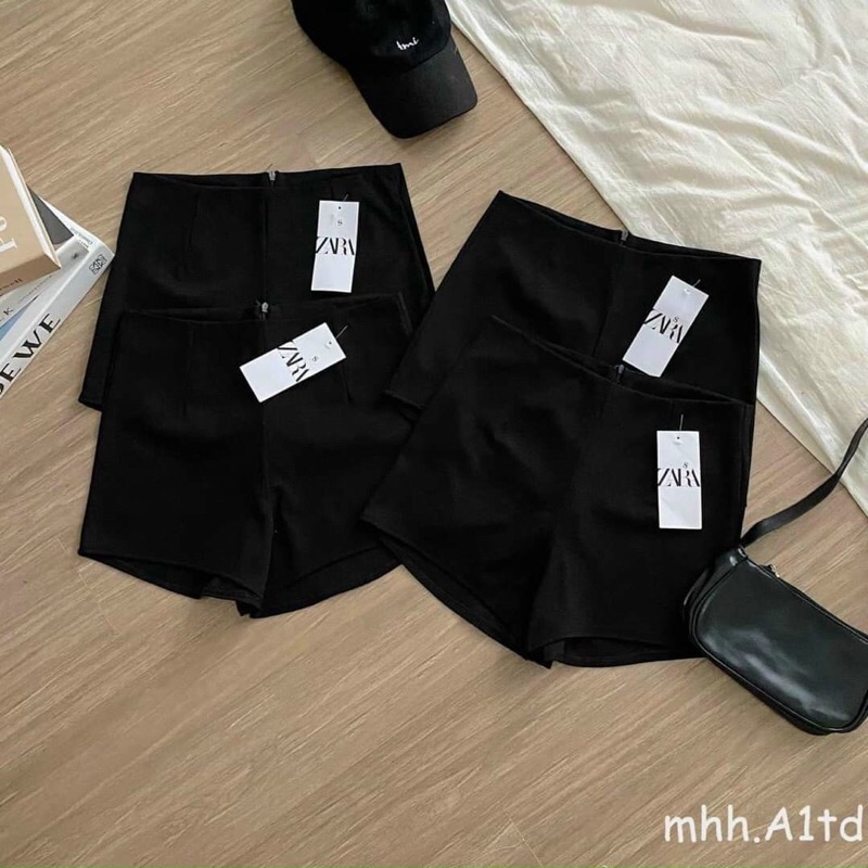 Quần short biker lưng cao chất umi tôn dáng, Quần đùi chất umi lưng cao tôn dáng
