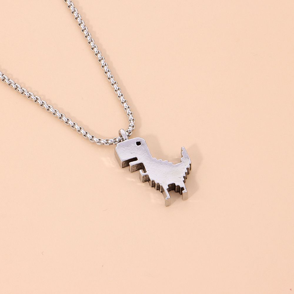 Vòng cổ Đeo Cổ Họa Tiết Khủng Long Thời Trang Sành Điệu Cho Nữ