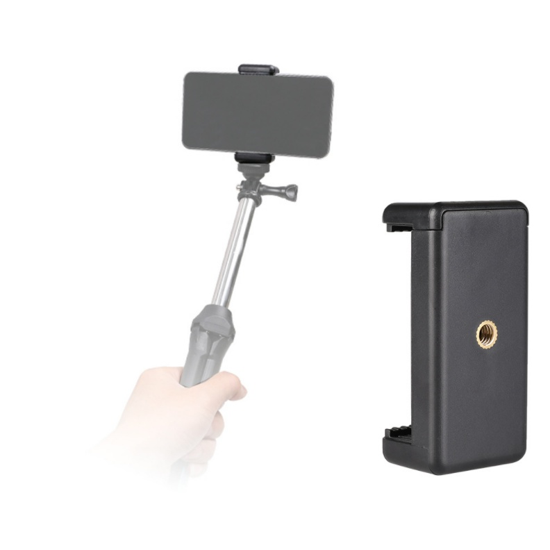 Đầu kẹp điện thoại cho chân máy ảnh, tripod, gậy tự sướng