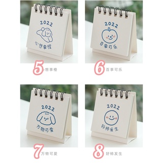 2022 Ins Cute Mini Desktop 2022 planner Calendar