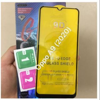 [ Oppo A9 2020] Kính cường lực full 9D Oppo A9 2020