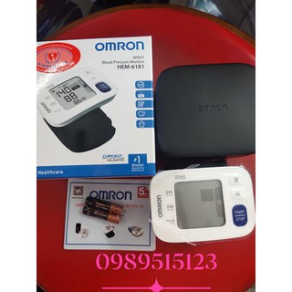 Máy Đo Huyết Áp Cổ Tay Omron - HEM-6181