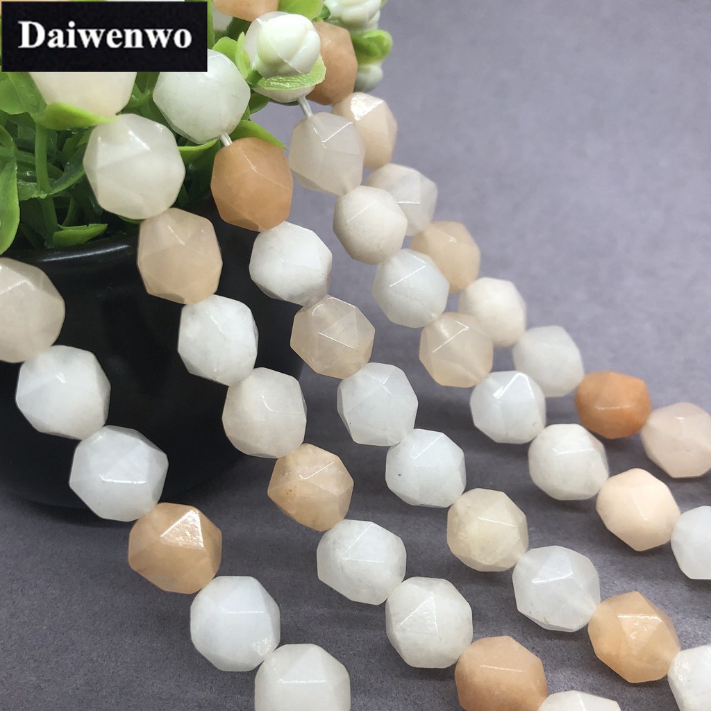 Chuỗi Hạt Đá Tự Nhiên 6-12mm Màu Hồng