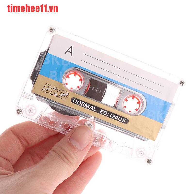 1 Cuộn Băng Cassette Rỗng Từ Tính 60 Phút Timehee11