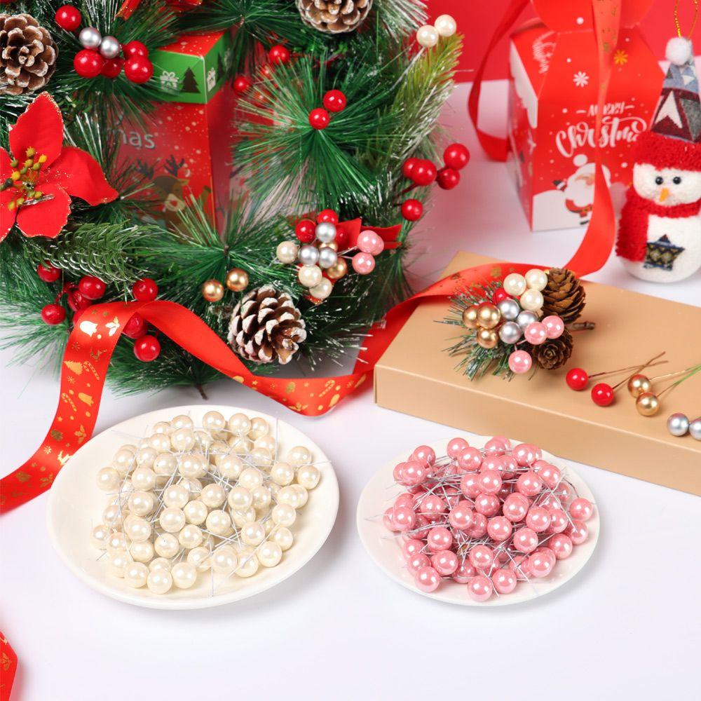 Set 100 Quả Thông Giả Mini Trang Trí Tiệc Cưới / Giáng Sinh