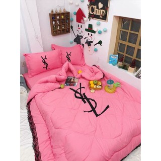 Bộ Chăn Ga Gối Cottong Đũi Thương Hiệu Chần Chăn Phao