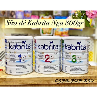 Sữa dê Kabrita Nga dạng lon 800gram