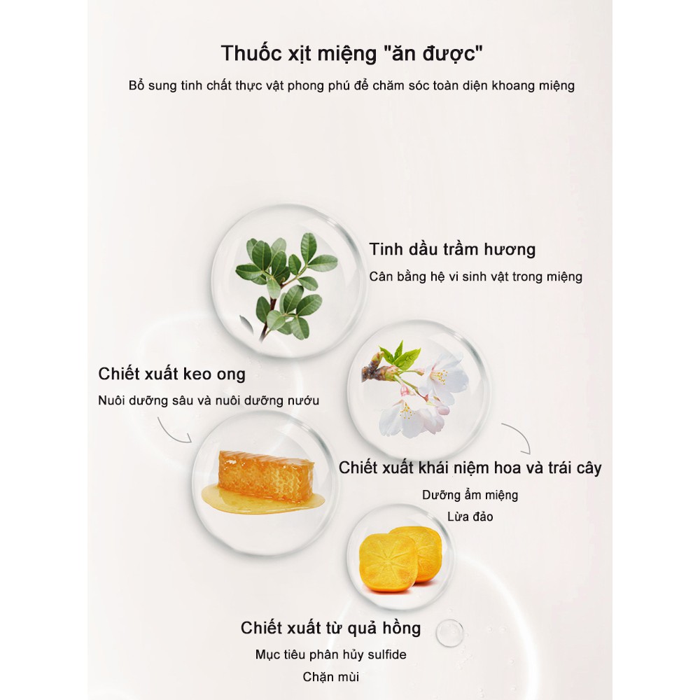 Xịt thơm miệng dạng  BOP 8ml chiết xuất mật ong hương trái cây