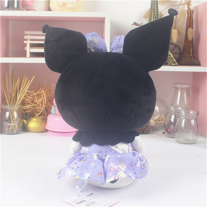 Búp Bê Nhồi Bông Kuromi 20cm Mềm Mại Làm Quà Tặng Cho Bé Gái