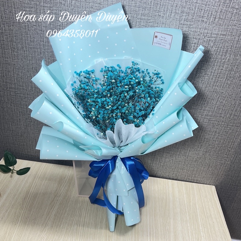 Bó babi khô tone hồng cực xinh