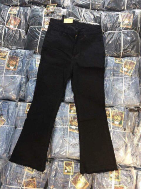 Quần loe đen_kèm ảnh thật | BigBuy360 - bigbuy360.vn