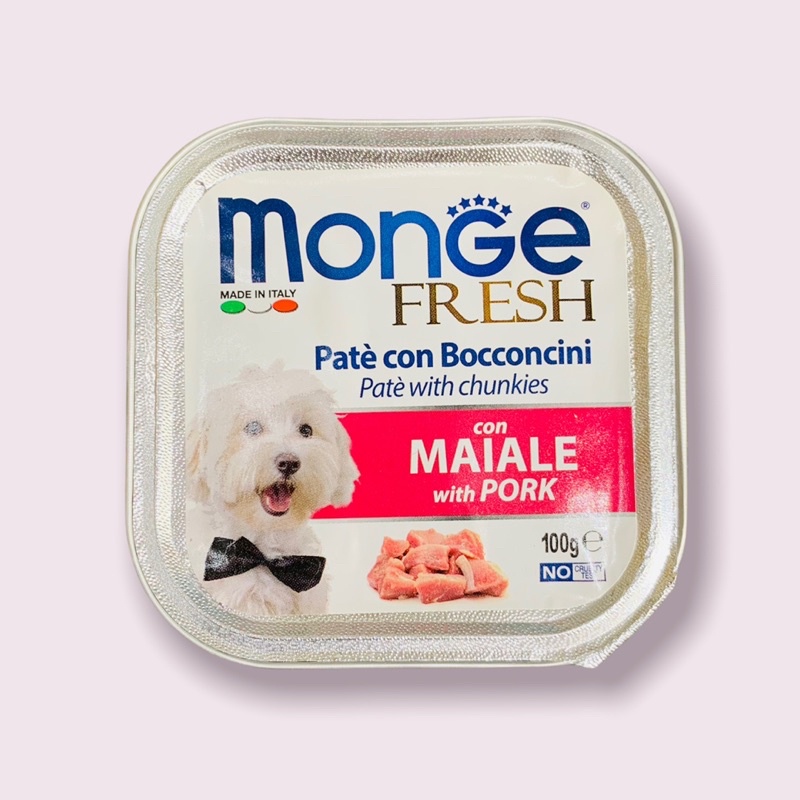 Khuyến mãi lớn Pate dành cho chó Monge 100g thơm ngon mix đủ vị