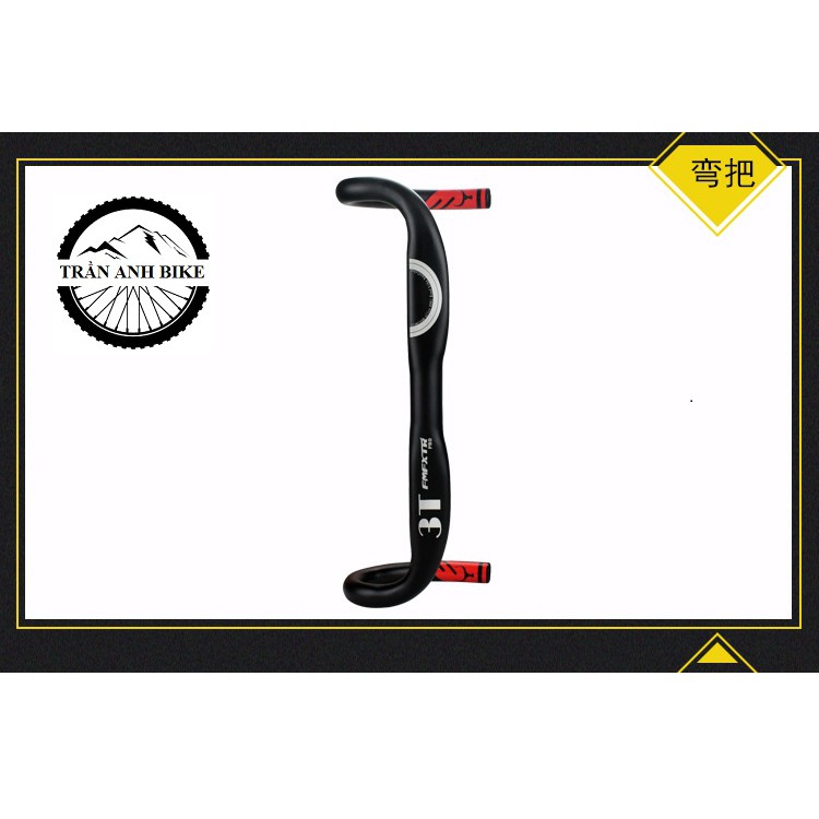 Ghi đông xe đạp road nhôm 3T FMF XTR PRO 420x31.8mm