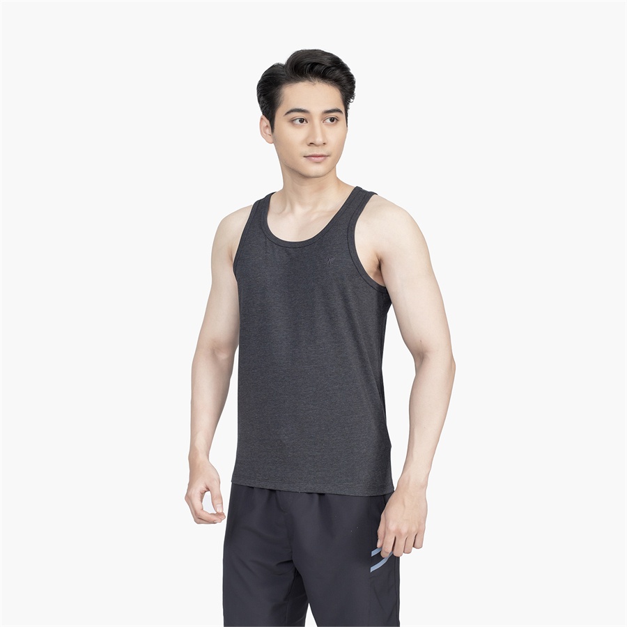 Áo tank top basic ARISTINO chất liệu cotton mềm nhẹ , thấm hút mồ hôi -  ATT009S2