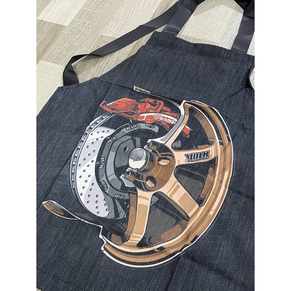 Tạp dề tool sửa xe thời trang vui nhộn