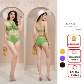 Bikini đi bơi NAMI CLOSET đồ bơi khoen ngực cách điệu sexy nhẹ nhàng co giãn mã B21